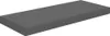 A single, dark gray, rectangular shelf shown from a slight diagonal angle against a white background. Produktbild-Vorschau