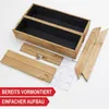 ONBEST Pflanztreppe Holz | 2-stöckig | mit Innenvlies | 2 x Produktbild-Vorschau 4