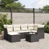 The Living Store 7-tlg. Garten-Sofagarnitur mit Kissen Produktbild-Vorschau 2