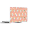 MuchoWow® Laptop Aufkleber Sticker Cover Blumen - Rauten - Produktbild-Vorschau 1