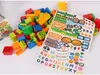 Stavební bloky, bloky pro děti 100 prvků Náhled obrázku produktu 12