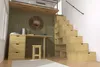 Treppenregal 175 cm - Honig Produktbild-Vorschau 2