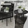 Outdoor Beistelltisch, Gartentisch, runder Terrassentisch, Produktbild-Vorschau 5
