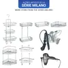WENKO držiak na fén Držiak na žehličku z ocele Nástenný Náhľad obrázku produktu 13