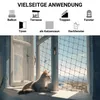 FinoPet Katzennetz für Balkon drahtverstärkt 12x3 Meter Produktbild-Vorschau 5