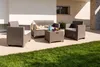 Set da giardino in resina effetto rattan composto da divano Anteprima dell’immagine prodotto 2