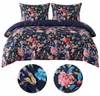 Biancheria da letto in cotone, 140x200 cm, motivo floreale Anteprima dell’immagine prodotto 6