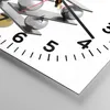 Wanduhr - Quadrat - Glasuhr - Gleichgewicht Struktur Produktbild-Vorschau 5