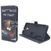 Handyhülle Tasche für Handy ZTE Blade V7 Schriftzug Bär mit Produktbild-Vorschau 2