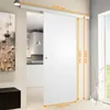 inova Holzschiebetür 1025 x 2200 mm, Weiß, Komplettset mit Produktbild-Vorschau 2