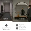 Planetmöbel VELUNA Spiegel mit Beleuchtung Ø 100 cm Produktbild-Vorschau 2