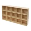 Étagère de 15 mètres cubes, armoire basse à 3 niveaux, Voir les images du produit 7