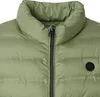 REDMOND Casual Herren Steppweste Stehkragen Polyester Grün Produktbild-Vorschau 8