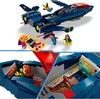 LEGO Marvel X-Jet des X-Men, modèle d'avion à construire Voir les images du produit 9