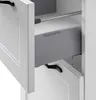 Midischrank - Weiß matt - Wotaneiche Nachbildung - B 40 cm Produktbild-Vorschau 11