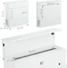 Relaxdays Briefkasten mit Zeitungsfach, HxBxT: 37 x 37 x 12 Produktbild-Vorschau 4