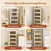 COSTWAY 280L Boîtes de rangement pliables avec couvercles, Voir les images du produit 4