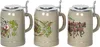 Bierseidel Kannenbcker mit Flachzinndeckel 0,5 l 3fach Produktbild-Vorschau 1