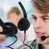 Cadorabo USB Headset in Schwarz Kopfhörer für Laptop Produktbild-Vorschau 6