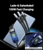 3in1 100W-intelligentes USB Schnellladekabel Lade-& Produktbild-Vorschau 10