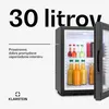 Klarstein Chladnička, mini chladnička so sklenenými Náhľad obrázku produktu 2