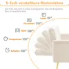 Merax Schlafsofa mit Bettfunktion, Klappbett Bettsofa Produktbild-Vorschau 2