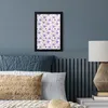 MuchoWow® MuchoWow® Gerahmtes Poster Blumen - Lila - Rosen Produktbild-Vorschau 4