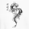 Japans draak, Irezumi, oosterse draak, Azië, Koi, vlam, Productafbeelding-voorbeeld 3