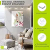 ARTland Wandbild Alu für Innen & Outdoor Vintage Papagei II Produktbild-Vorschau 2