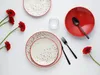 CreaTable, 24243, Joy Rot-bunt, Tellerset 12-tlg, Steinzeug Produktbild-Vorschau 6