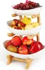 Obstschale Obstkorb Etagere 3 Etagen,Fruchtkuchen Produktbild-Vorschau 1