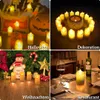 12er LED Kerzen mit Fernbedienung, Flammenlose Kerzen Produktbild-Vorschau 4