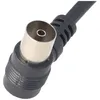 goobay Antennenkabel Koax Stecker/Kupplung 2 x gewinkelt Produktbild-Vorschau 7