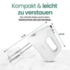 Emerio Handmixer 250 W – Mixer mit Turbofunktion – 6 Produktbild-Vorschau 3