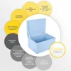 Creative Deco XXL Blau Große Holzkiste Aufbewahrungsbox Produktbild-Vorschau 6