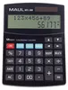 MAUL Tischrechner MTL 800 LCD-Anzeige 2-zeilig, 12 Ziffern Produktbild-Vorschau 1