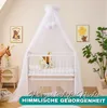 Alavya Home Baldacchino in tulle (poliestere) con pompon - Anteprima dell’immagine prodotto 10