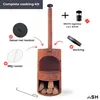 ASH® - Sonnenuntergang - Gartenkamin mit BBQ - Cortenstahl Produktbild-Vorschau 6