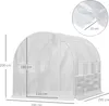 Outsunny Serre de jardin tunnel, serre tunnel 6 m² avec 6 Voir les images du produit 5