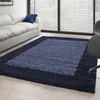Teppich Wohnzimmer Hochflor Modern Design Langflor Shaggy Produktbild-Vorschau 1