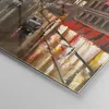 Bilder auf glas - Paris Turm Straße - 70x50cm - Glasbilder Produktbild-Vorschau 5