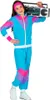 Trainingsanzug 80er Kinder hellblau 140 Produktbild-Vorschau 3