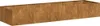 vidaXL Pflanzkübel Rostig 280x80x40 cm Wetterfester Stahl Produktbild-Vorschau 1