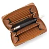 L.CREDI Geldbörse Perla Zip Around Wallet Cognac hellbraun Produktbild-Vorschau 2