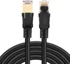 Elfcam - 5m Ethernet-Netzwerkkabel Cat 8, Rund Schwarz LAN Produktbild-Vorschau 2
