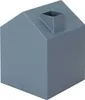A gray house-shaped tissue box with a chimney. Anteprima dell’immagine prodotto