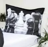Pościel szachy 3D 140x200/ 70x90cm bawełna Podgląd zdjęcia produktu 4