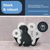 Sanics Ersatzrollenhalter Freistehend – WC-Papierhalter – Produktbild-Vorschau 3