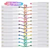24 Farben Acrylstifte Marker Stifte für Steine, Acrylfarben Produktbild-Vorschau 2