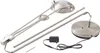 Lindby LED-Standleuchte Josefin, nickel, Leselicht, dimmbar Produktbild-Vorschau 9